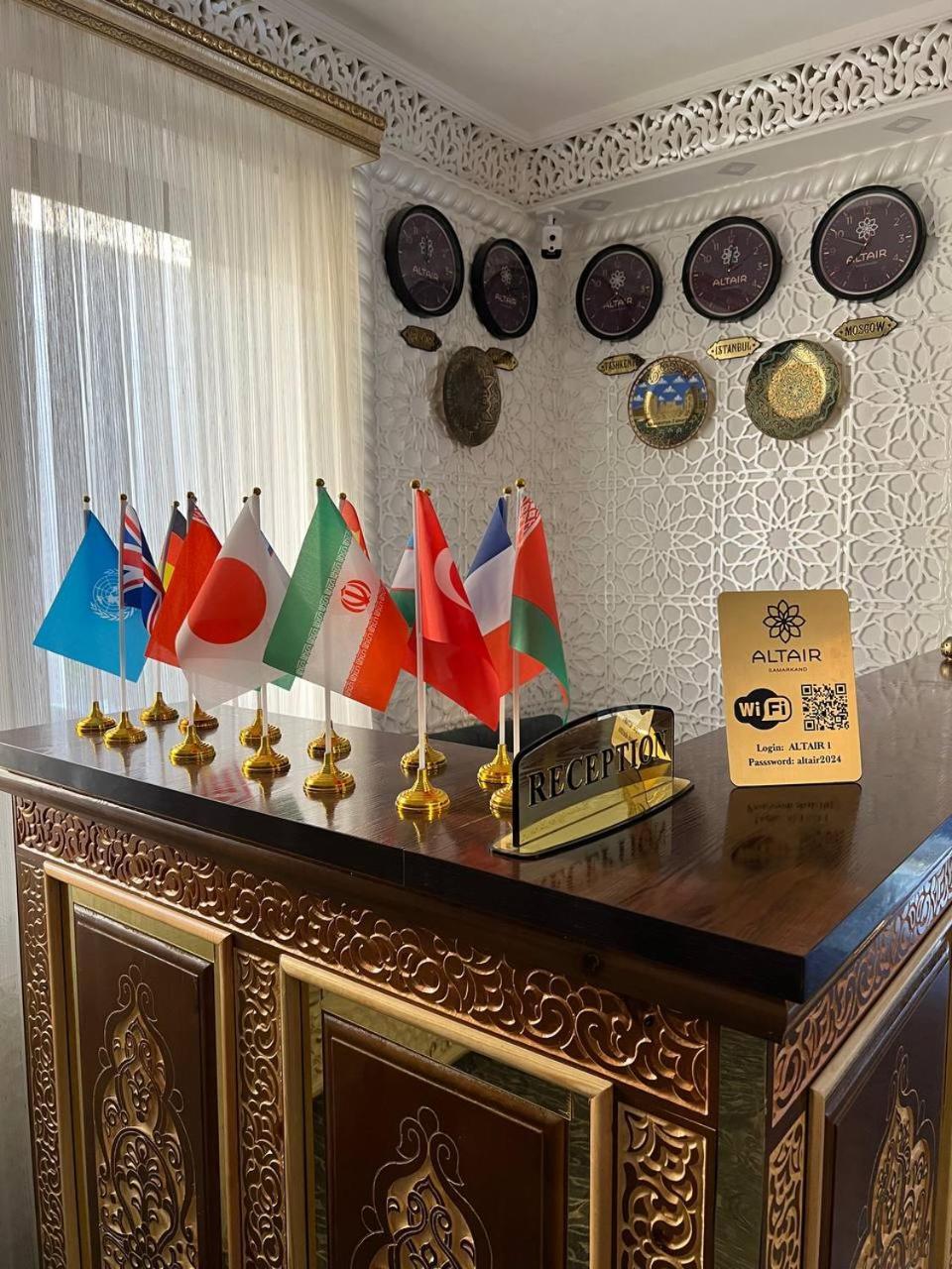 Hotel Altair Boutique Samarkand Exterior foto